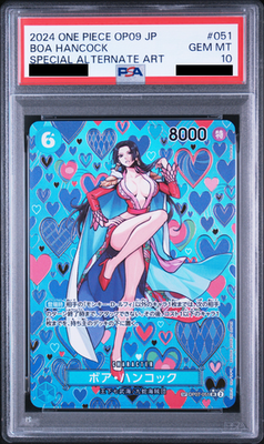 PSA 10 Boa Hancock SR-SPC OP07-051 Emperors in the New World ONE PIECE Japanese