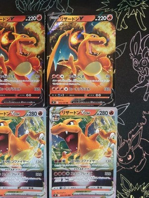 NM 2 card set ×3 Charizard V RR 014/100 Charizard VSTAR 015/100 Pokemon s9