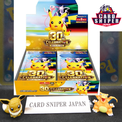 [Pre-Order] Pokémon Card 30th CELEBRATION Booster Box — Japanese M6a Sealed (Ships Sept 16)