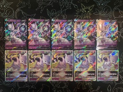 NM 2 card 5set Mewtwo V 050/172 Mewtwo VSTAR RRR 051/172 Pokemon s12a