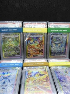 Pokemon Card Eevee's SAR All PSA10 Type Complete Set sv8a Terastal Festival ex