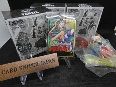 3 BOX SET Jump One Piece Lecafig Collectable Figure & Yamato SP Card Set japan