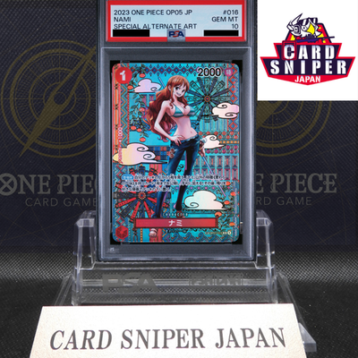 PSA 10 Nami R OP01-016 SP Awakening of the New Era ONE PIECE Card Game Japanese
