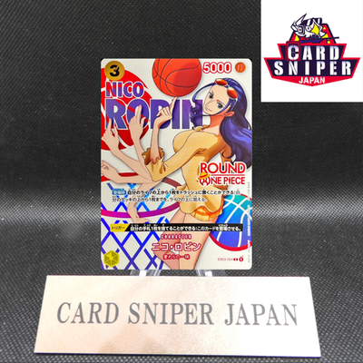 Nico Robin EB03-054 ROUND 1 x ONE PIECE Card Promo Japanese 2026 NM