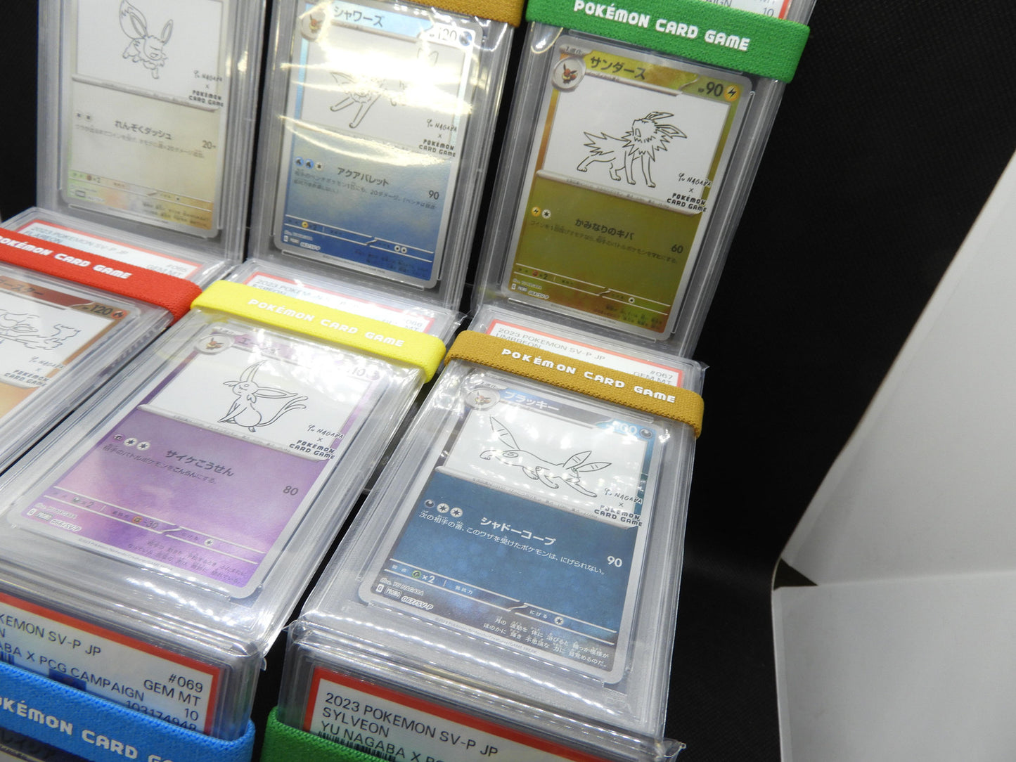 All PSA10 Pokemon Japanese Yu Nagaba Eevee Promo Card Set Of 9 complete japan